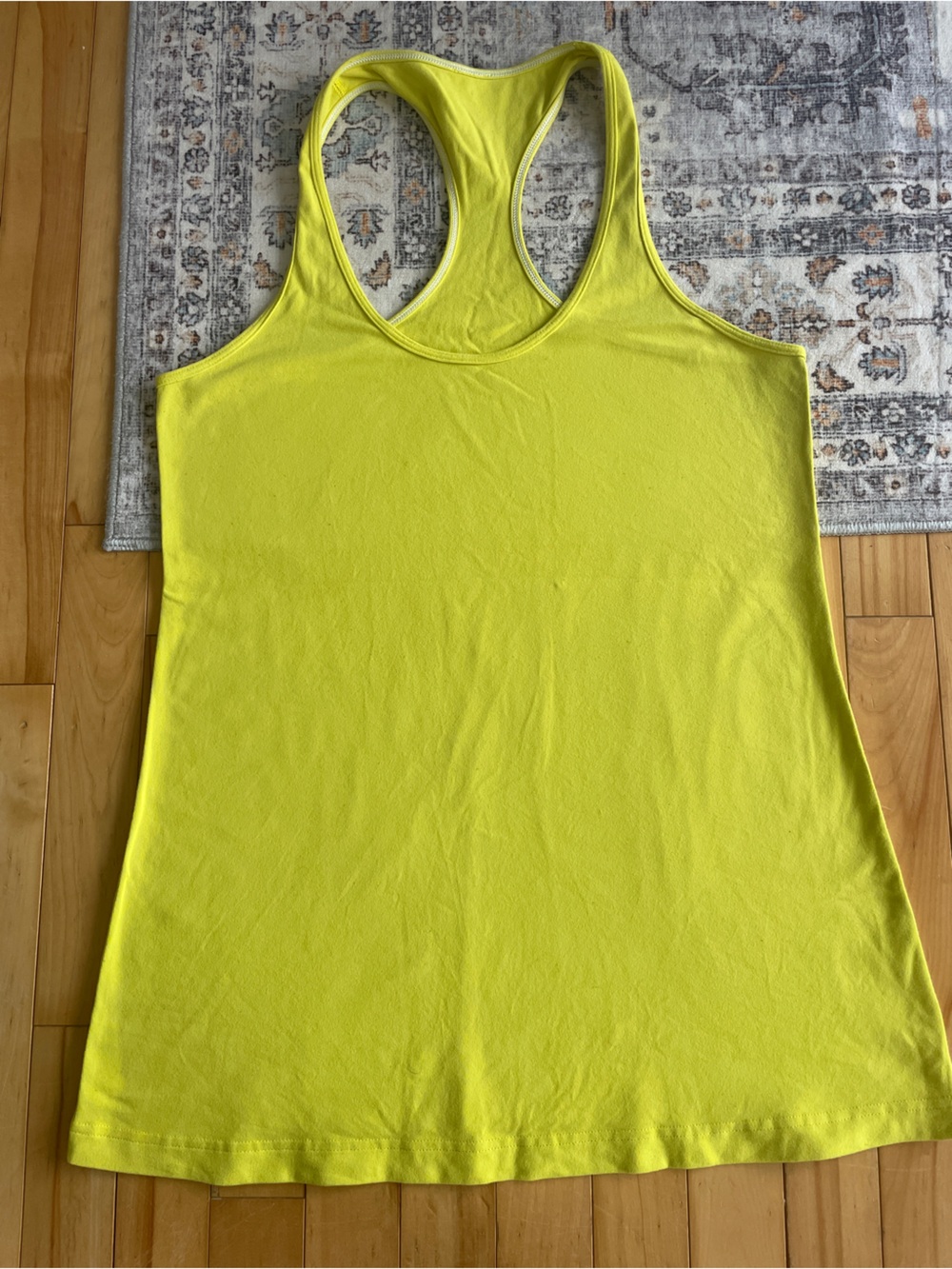 Women’s lululemon racerback yellow tank